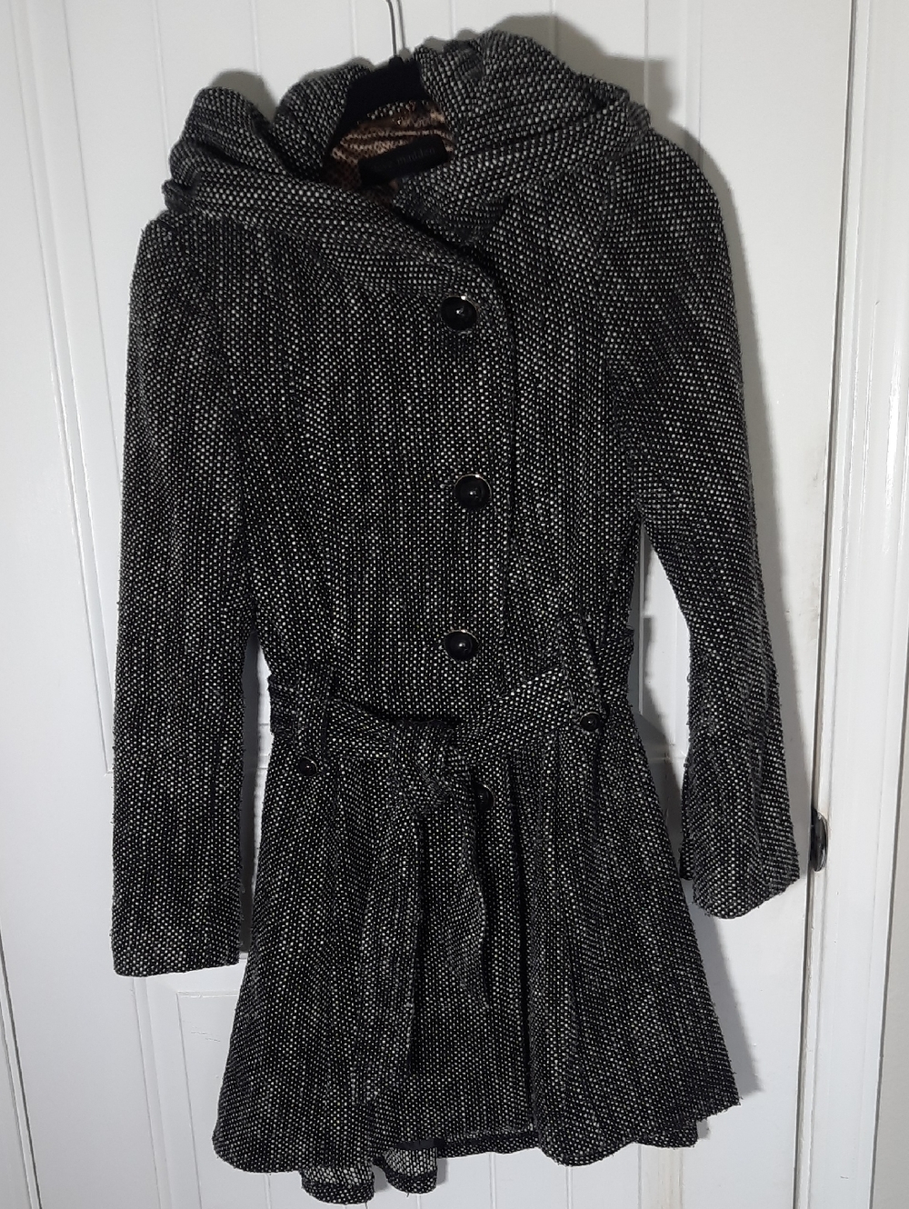 Steve Madden Coat With Oversized Hood